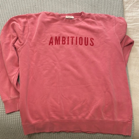 Ambitious pink sweatshirt Clearance